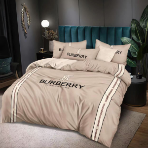 designer burberry bedcover and bed sheet collection