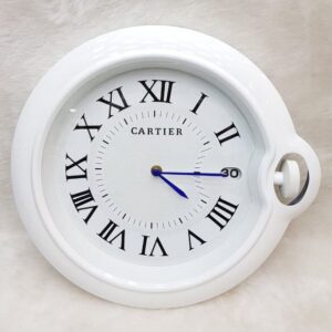 cartier Swiss luxury wall clock for office and interiors