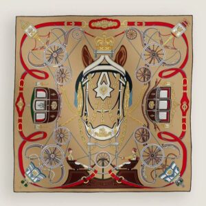 HERMES | Stately Wheels Scarf